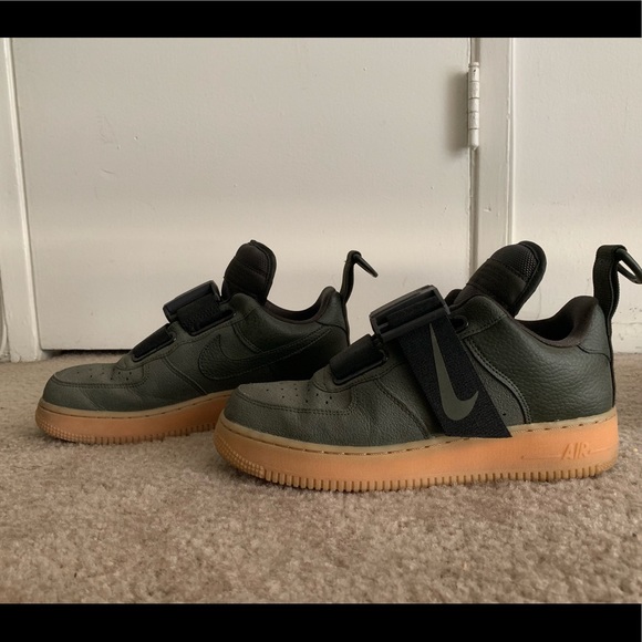 olive green af1 utility